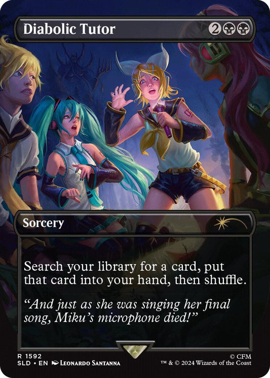Diabolic Tutor (1592) [SLD - 1592]