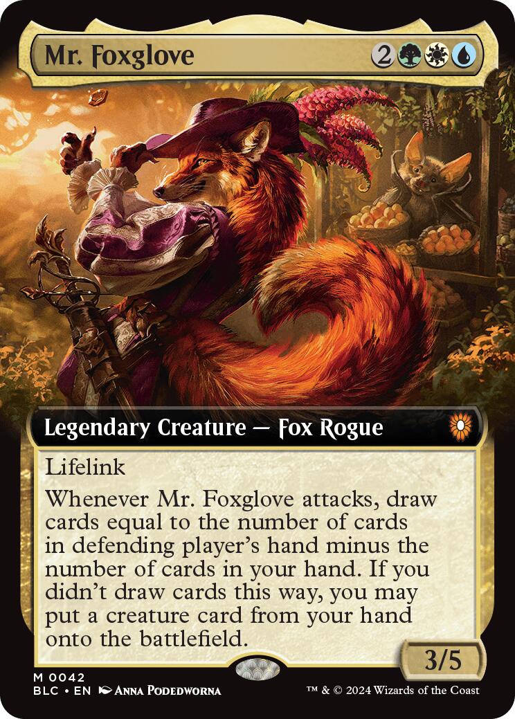 Mr. Foxglove (Extended Art) [BLC - 42]