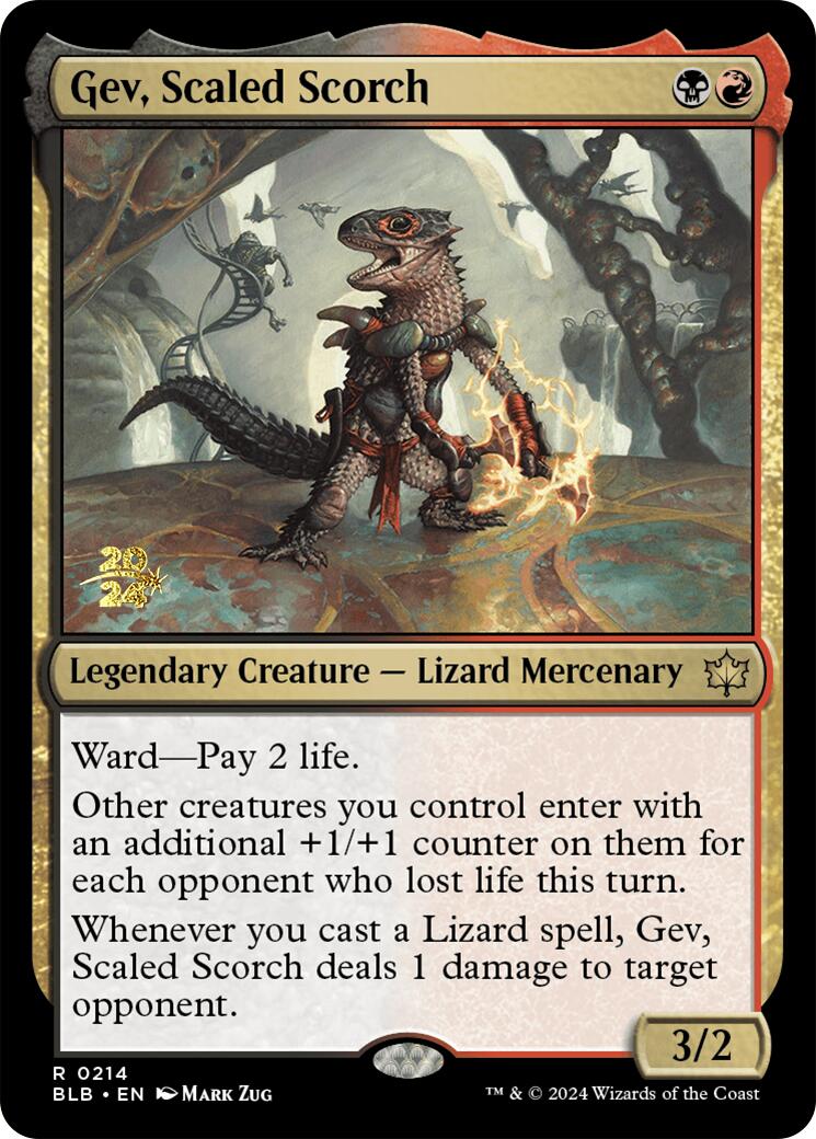Gev, Scaled Scorch [PRE - 214]