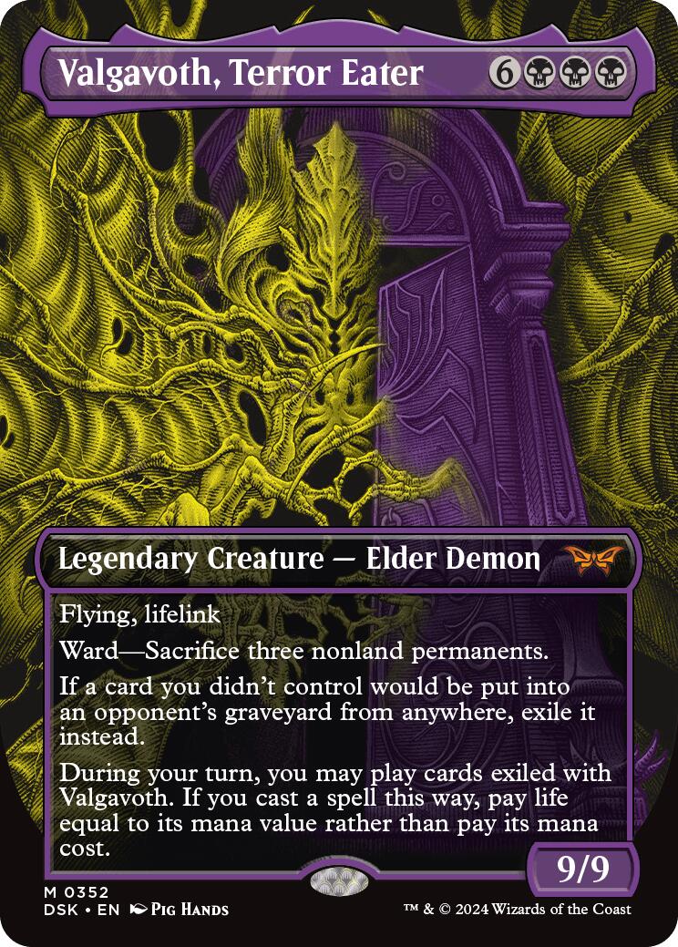 Valgavoth, Terror Eater (Showcase) [DSK - 352]
