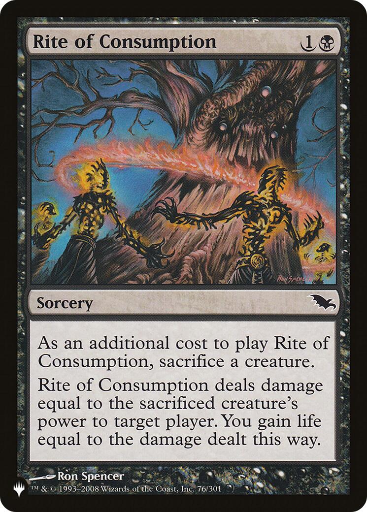 Rite of Consumption [LIST - 76/301]