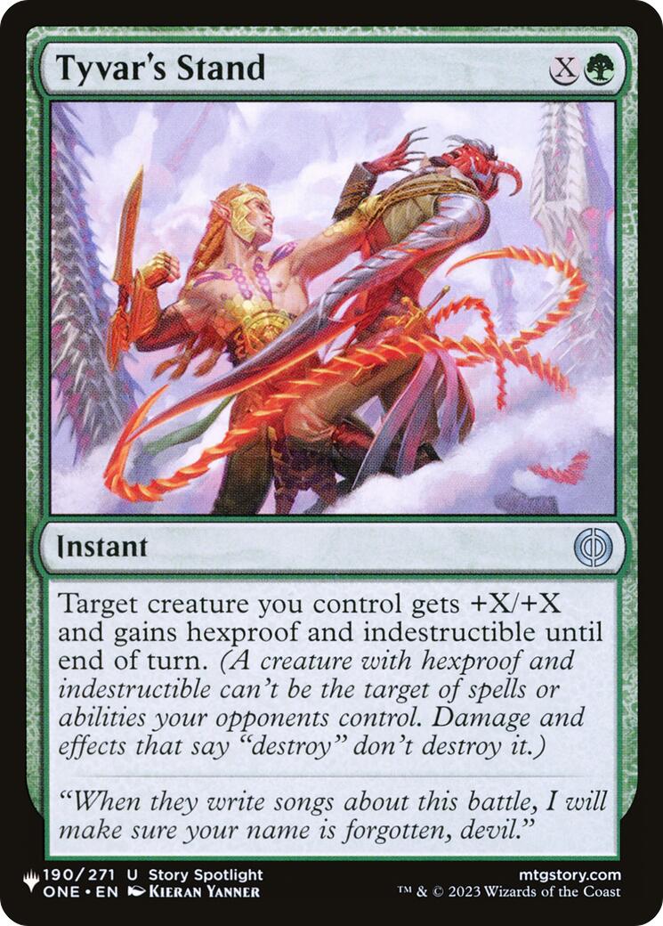 Tyvar's Stand [LIST - 190/271]