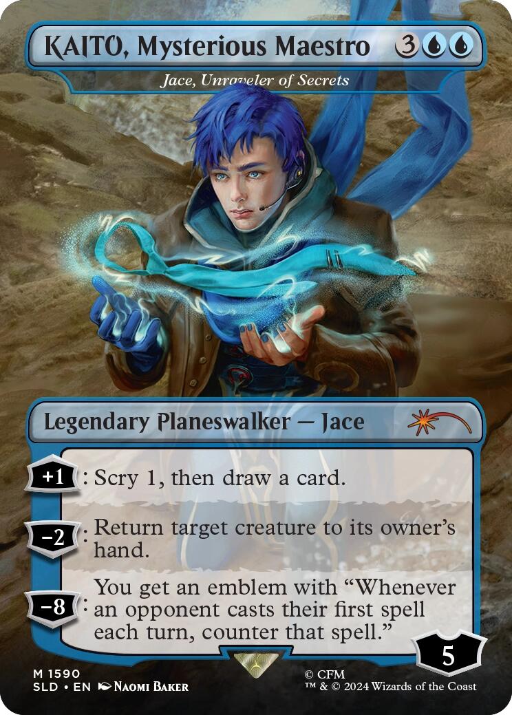 KAITO, Mysterious Maestro - Jace, Unraveler of Secrets [SLD - 1590]