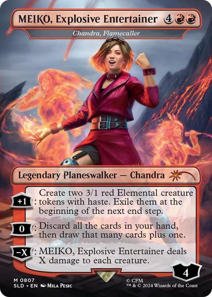 MEIKO, Explosive Entertainer - Chandra, Flamecaller [SLD - 807]