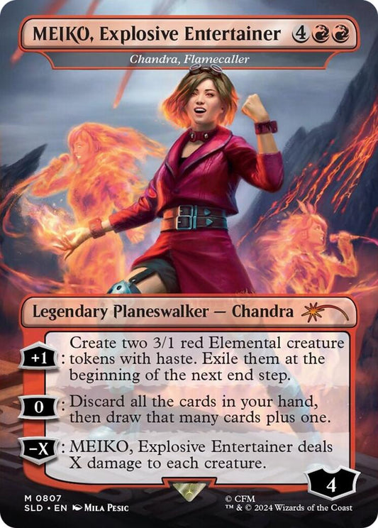 MEIKO, Explosive Entertainer - Chandra, Flamecaller [SLD - 807]
