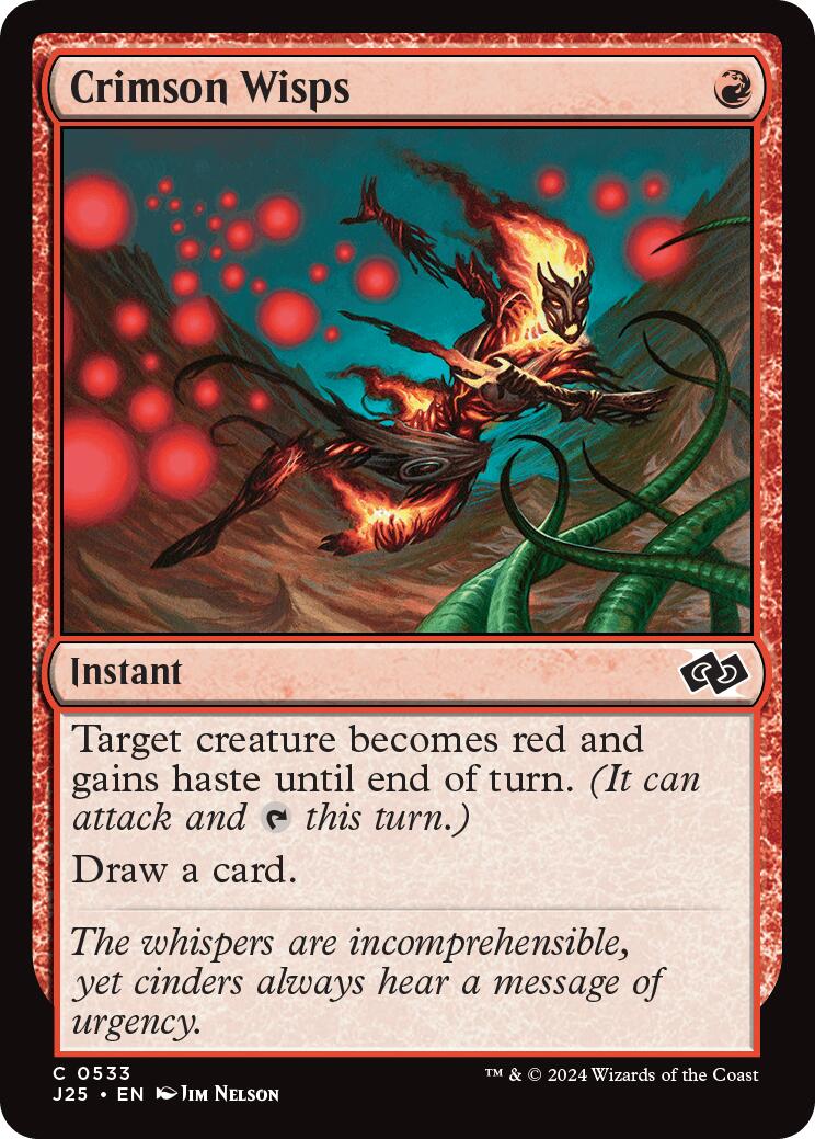 Crimson Wisps [J25 - 533]