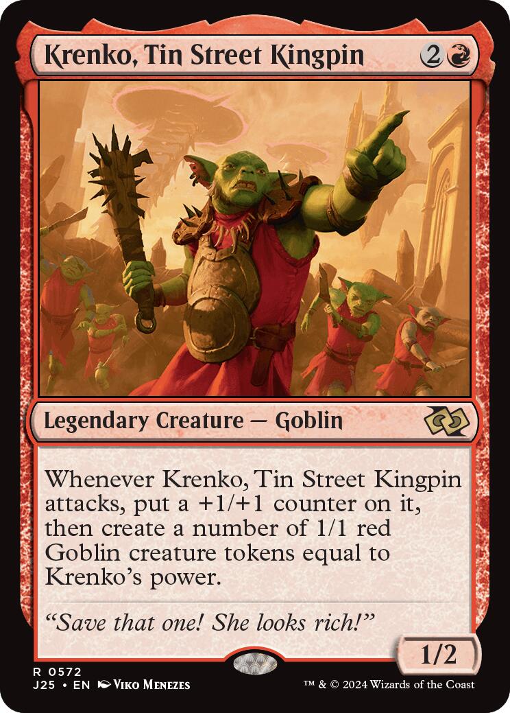 Krenko, Tin Street Kingpin [J25 - 572]