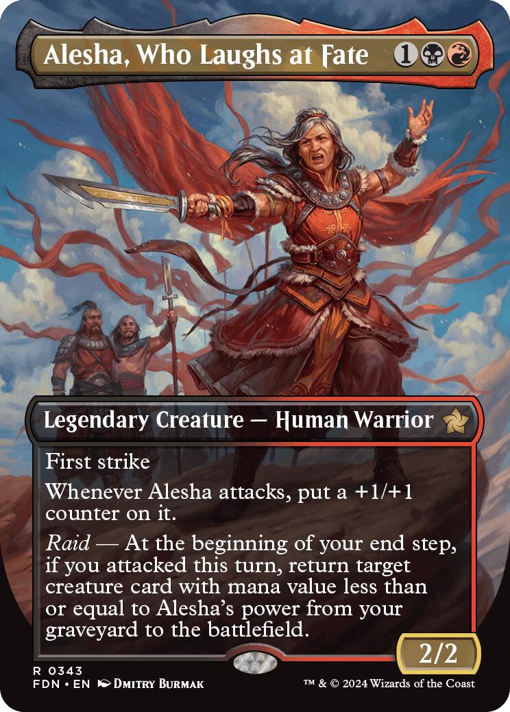 Alesha, Who Laughs at Fate (Borderless) [FDN - 343]
