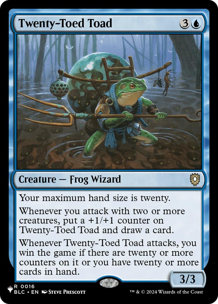 Twenty-Toed Toad [LIST - 0016]