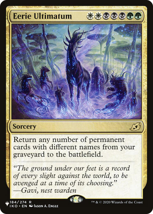 Eerie Ultimatum [LIST - 184/274]