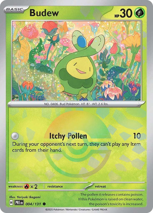 Budew (Poke Ball Pattern) [PRE - 004/131]