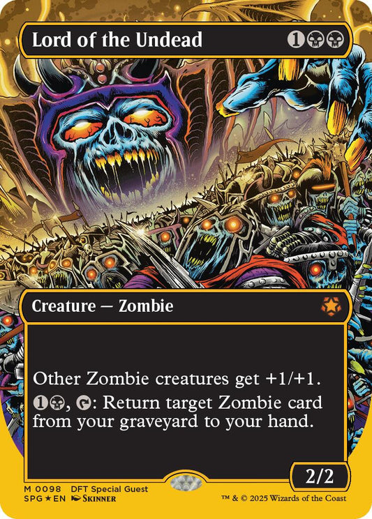Lord of the Undead (Borderless) (First-Place Foil) [SPG - 98]