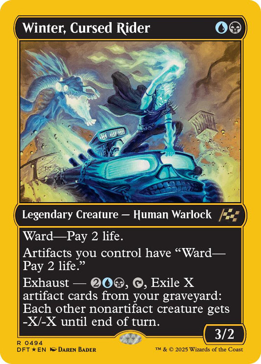 Winter, Cursed Rider (First-Place Foil) [DFT - 494]