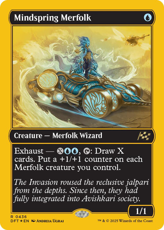Mindspring Merfolk (First-Place Foil) [DFT - 436]