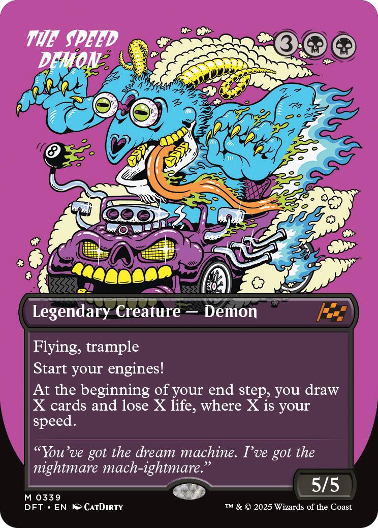 The Speed Demon (Borderless) [DFT - 339]