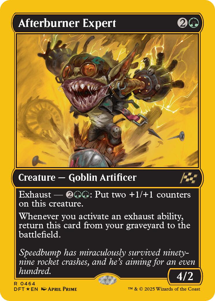 Afterburner Expert (First-Place Foil) [DFT - 464]