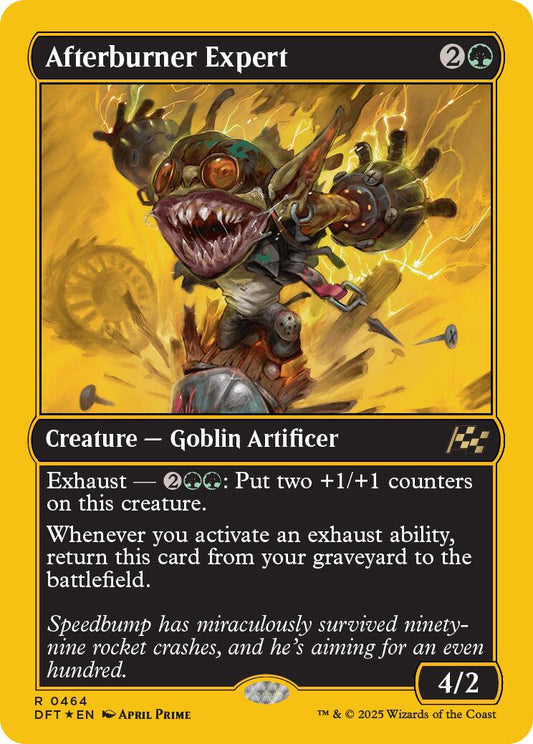Afterburner Expert (First-Place Foil) [DFT - 464]