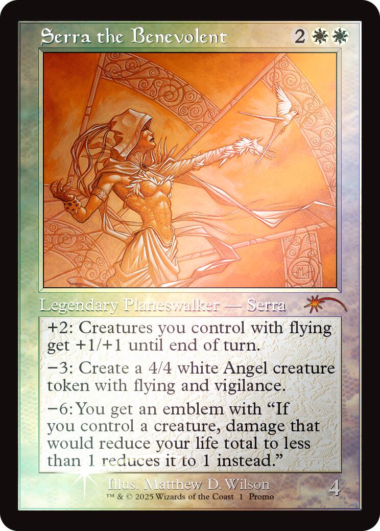Serra the Benevolent (Retro Frame) [MFP - 1]