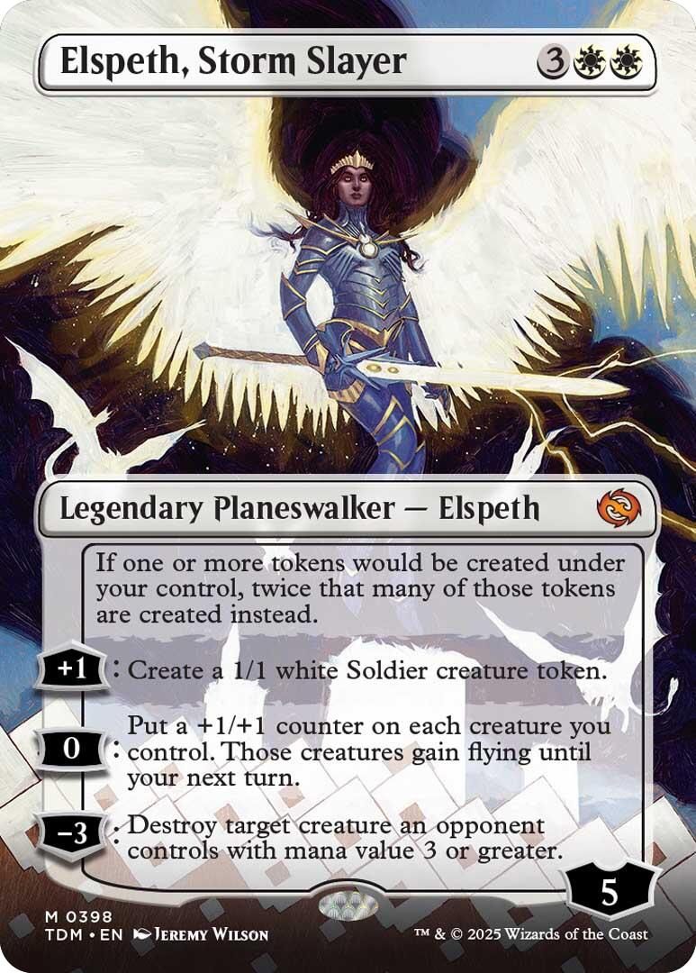Elspeth, Storm Slayer (Borderless) [TDM - 398]