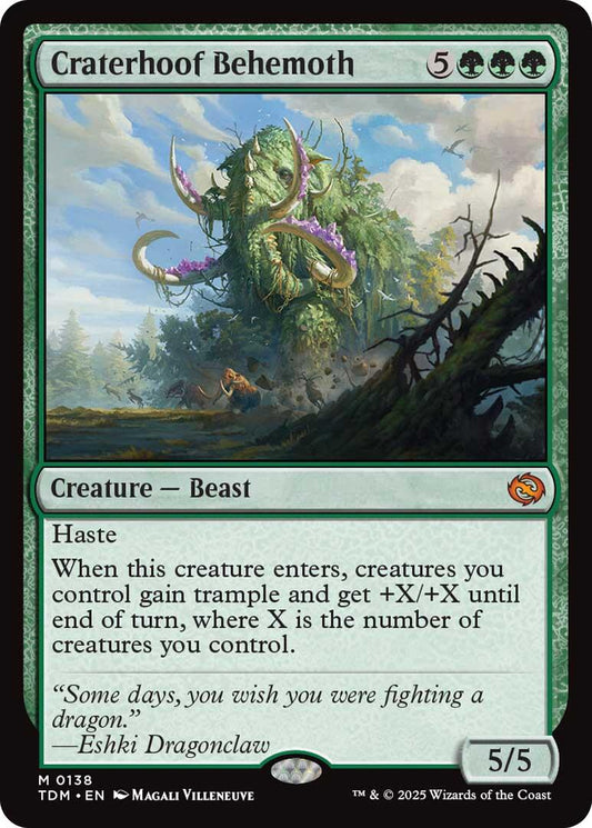 Craterhoof Behemoth [TDM - 138]