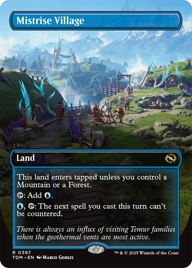 Mistrise Village (Borderless) [TDM - 397]