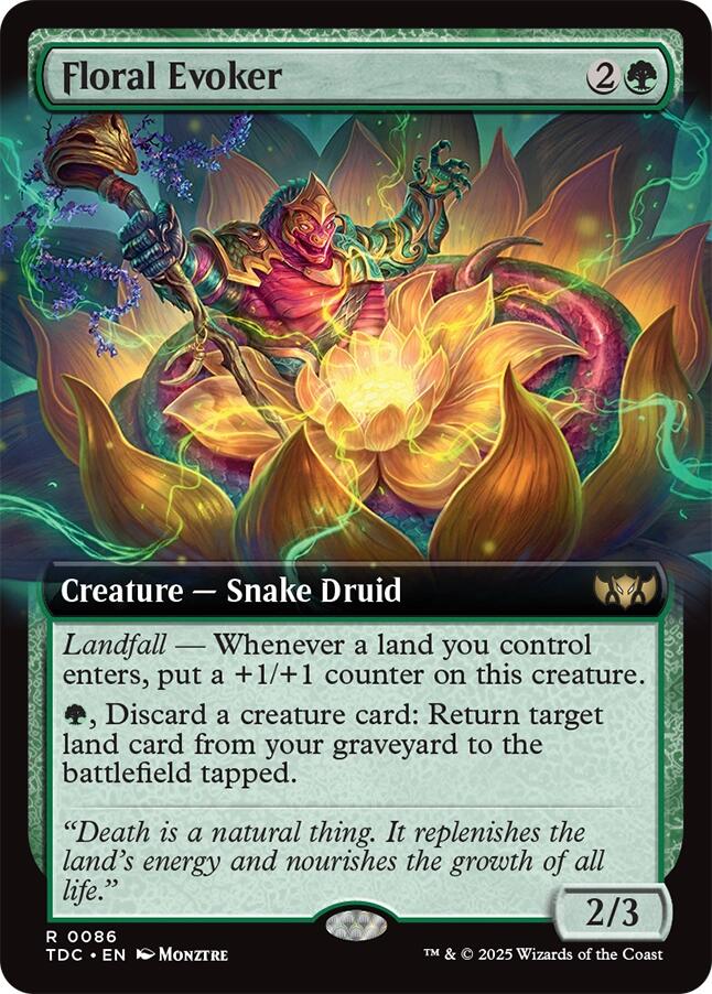 Floral Evoker (Extended Art) [TDC - 86]