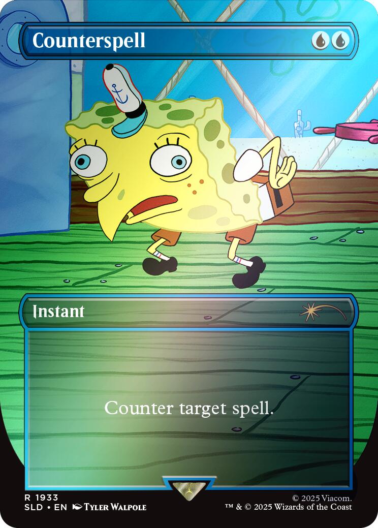 Counterspell (Rainbow Foil) [SLD - 1933]