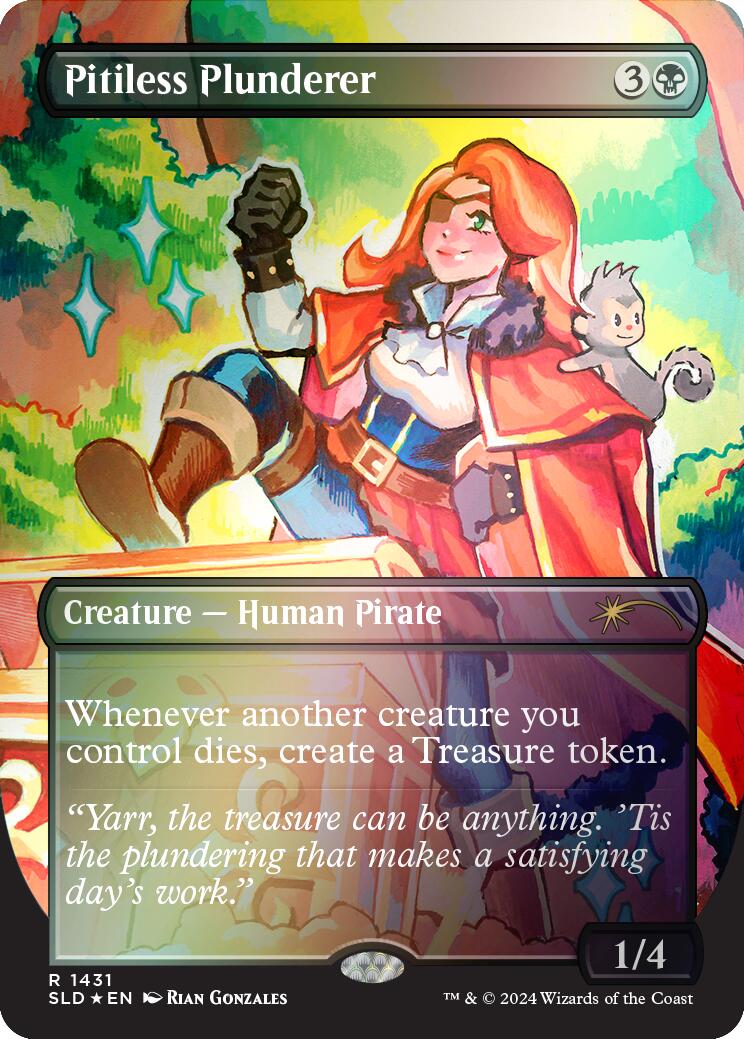 Pitiless Plunderer (Rainbow Foil) [SLD - 1431]