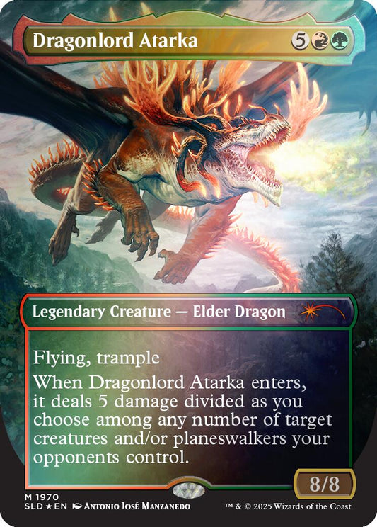 Dragonlord Atarka (Rainbow Foil) [SLD - 1970]