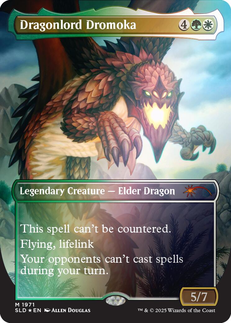 Dragonlord Dromoka (Rainbow Foil) [SLD - 1971]