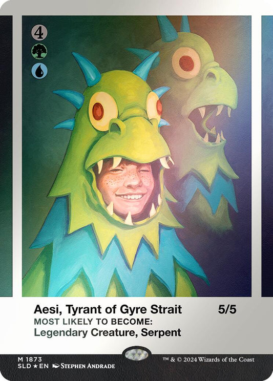 Aesi, Tyrant of Gyre Strait (Rainbow Foil) [SLD - 1873]