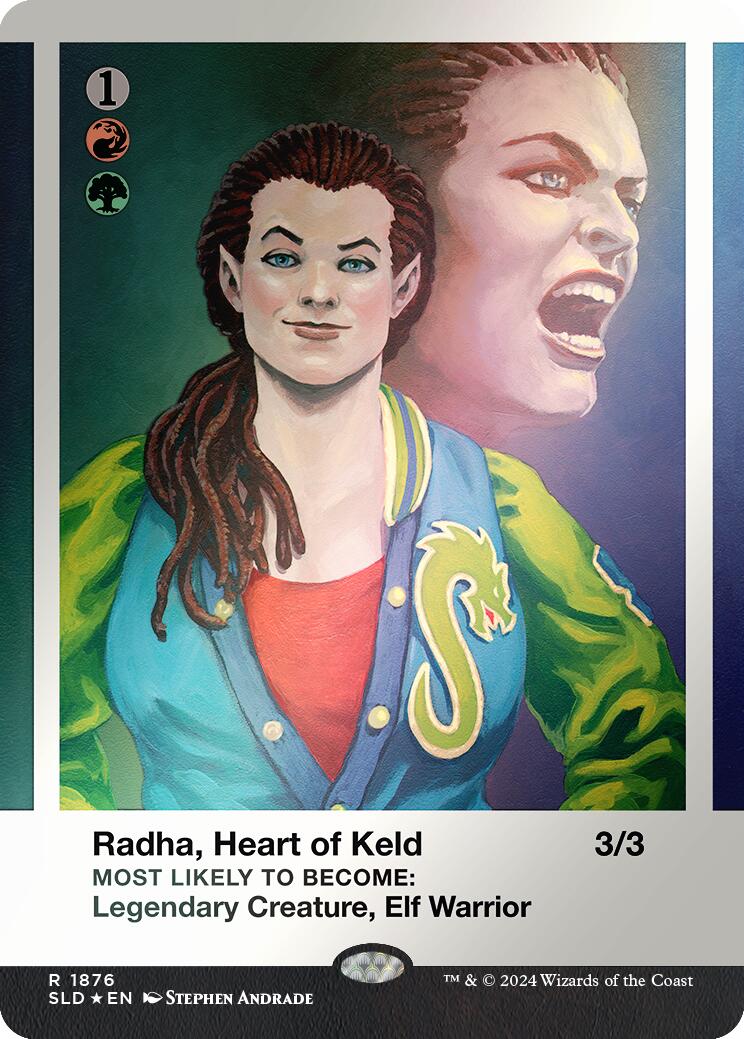 Radha, Heart of Keld (Rainbow Foil) [SLD - 1876]
