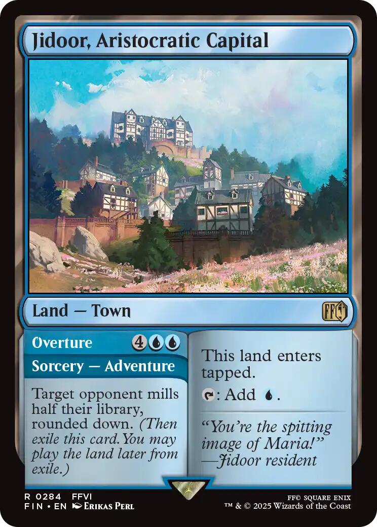 Jidoor, Aristocratic Capital [FIN - 284]