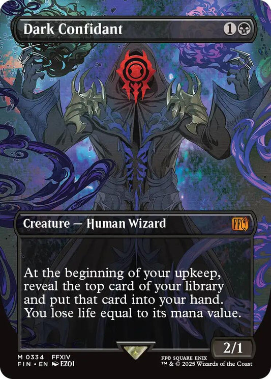 Dark Confidant (Borderless) [FIN - 334]