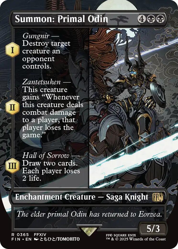 Summon: Primal Odin (Borderless) [FIN - 365]