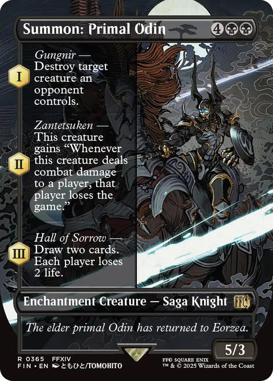 Summon: Primal Odin (Borderless) [FIN - 365]