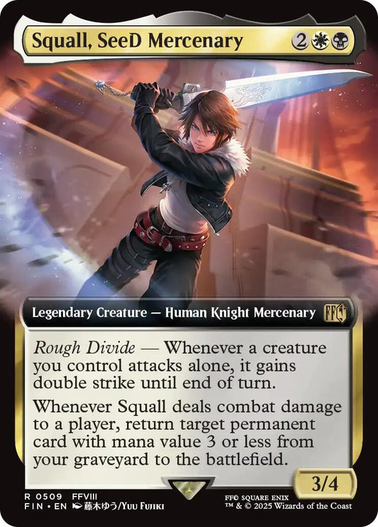 Squall, SeeD Mercenary (Extended Art) [509]
