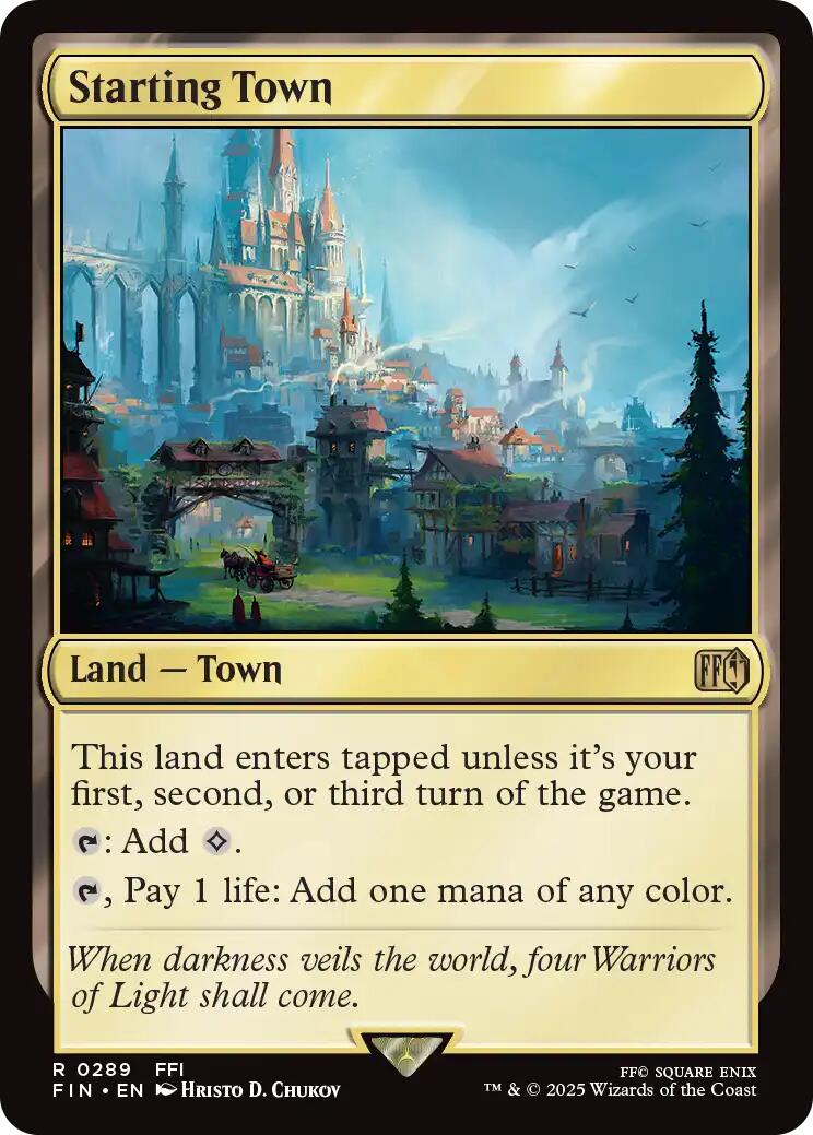 Starting Town [FIN - 289]