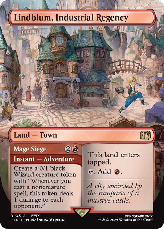 Lindblum, Industrial Regency (Borderless) [FIN - 312]