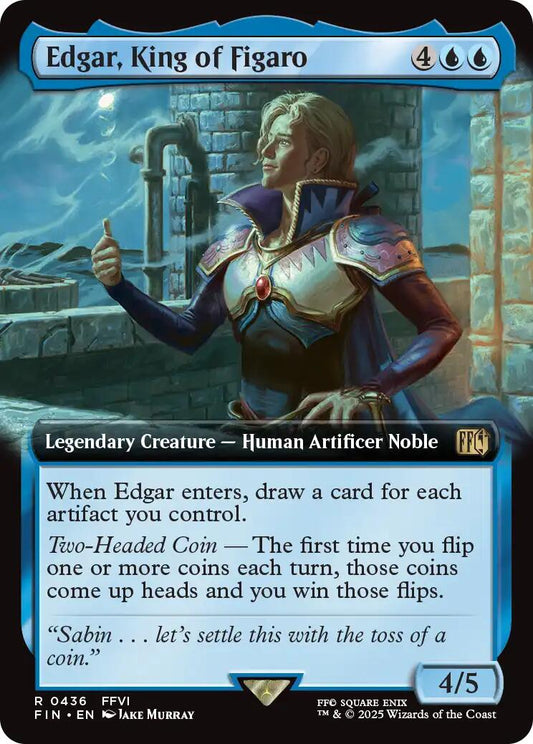 Edgar, King of Figaro (Extended Art) [FIN - 436]