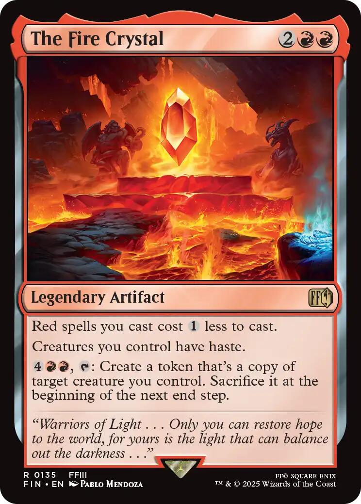 The Fire Crystal [FIN - 135]