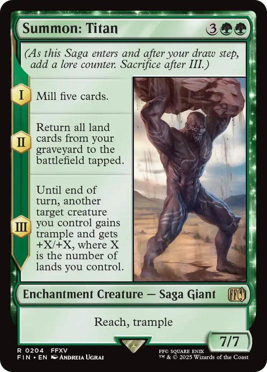 Summon: Titan [FIN - 204]