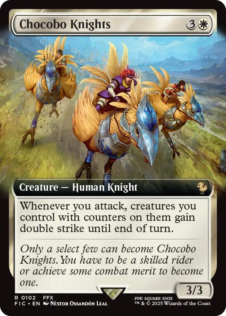 Chocobo Knights (Extended Art) [FIC - 102]