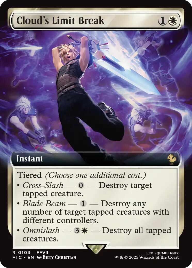 Cloud's Limit Break (Extended Art) [FIC]