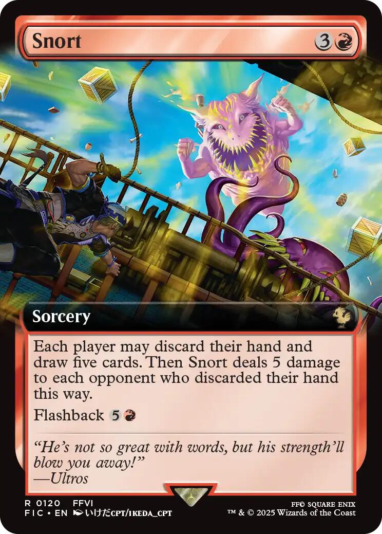 Snort (Extended Art) [FIC]