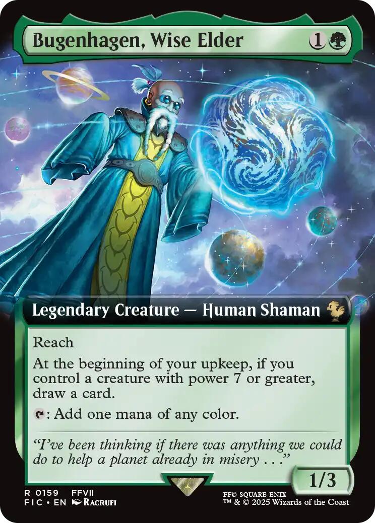 Bugenhagen, Wise Elder (Extended Art)