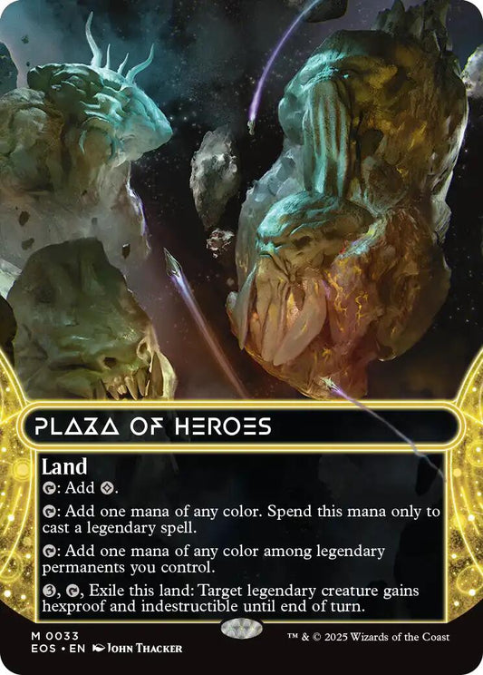 Plaza of Heroes (0033) (Borderless) [EOS - 33]