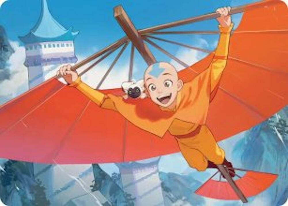 Aang, the Last Airbender Art Card