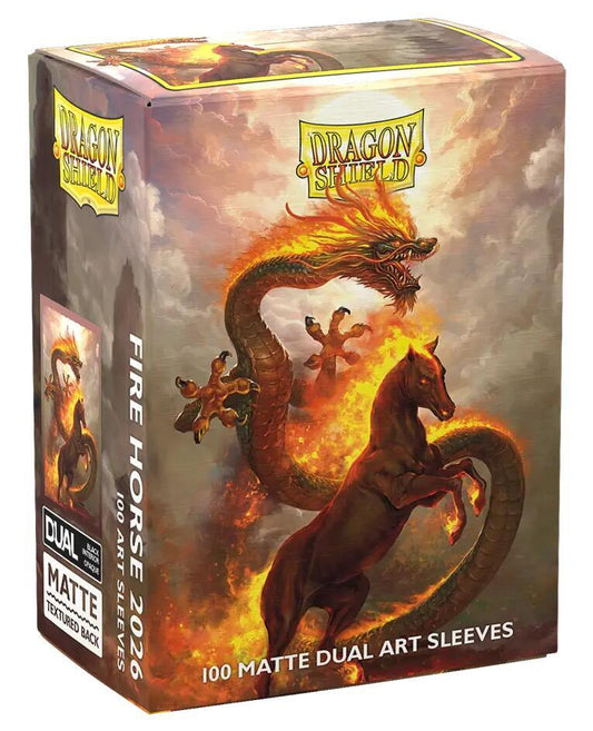 Dragon Shield Fire Horse Dual Matte