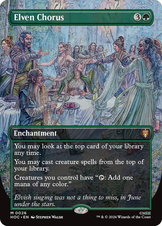 Elven Chorus (Borderless)